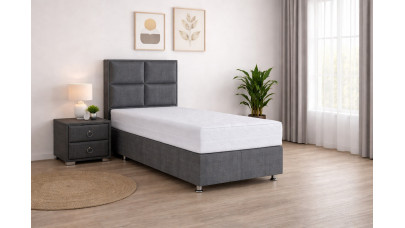 Eenpersoons opbergboxspring