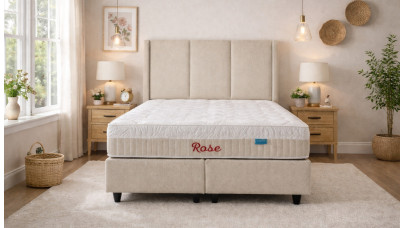 Rose Deluxe Luxe Opberg Boxspring. Tijdloze elegantie en ultiem comfort