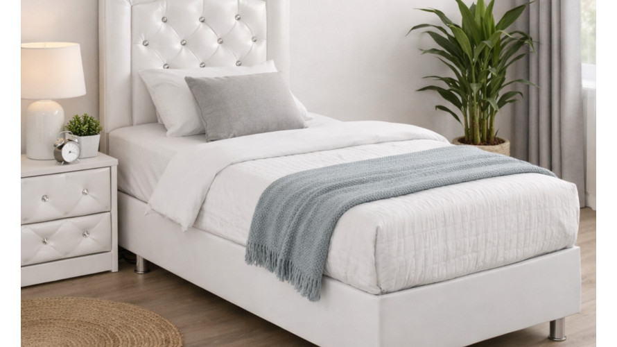 Opberg Boxspring Diamond 1 persoon